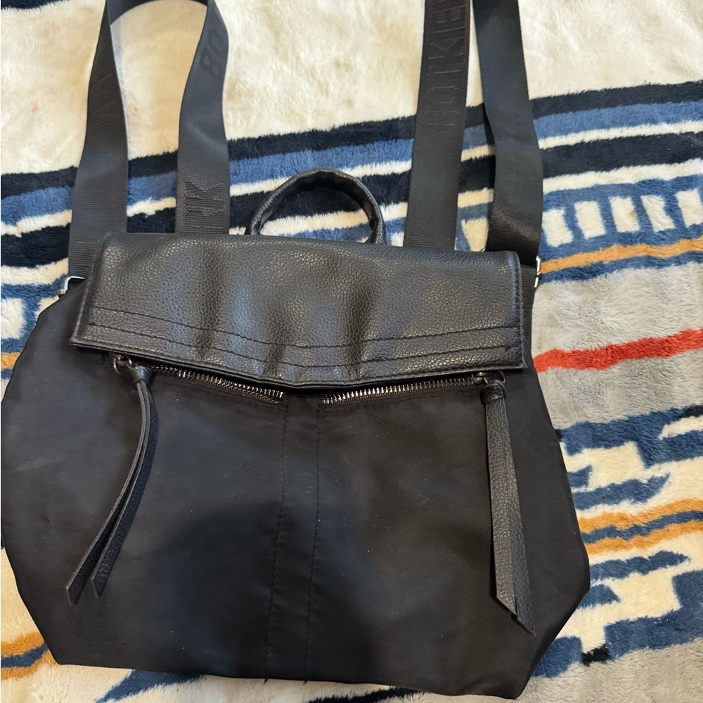 Black Leather Backpack Botkier New York